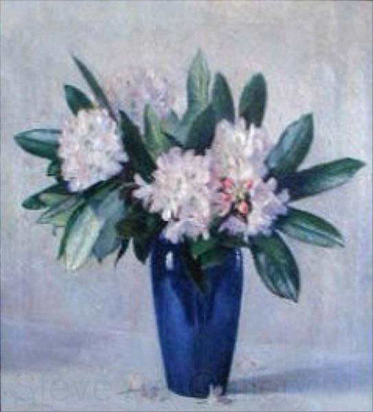 unknow artist Rhododendrons by Clara Burbank